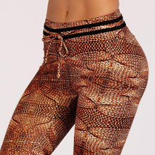 Load image into Gallery viewer, High Waist Royalty Print Fitness Leggings