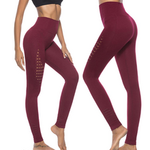 Load image into Gallery viewer, Seamless Mesh Flex Tummy Push Up Leggings