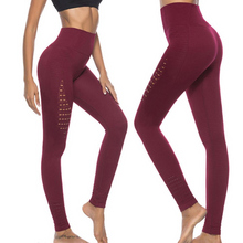 Load image into Gallery viewer, Seamless Mesh Flex Tummy Push Up Leggings
