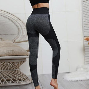 High Waist Seamless Heart Booty Push Up Workout Fitness Gym leggings