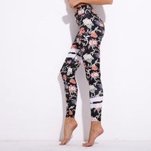 Load image into Gallery viewer, Striped Floral Push Up Leggings
