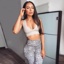 Load image into Gallery viewer, High Waist Leopard Print Fitness Leggings
